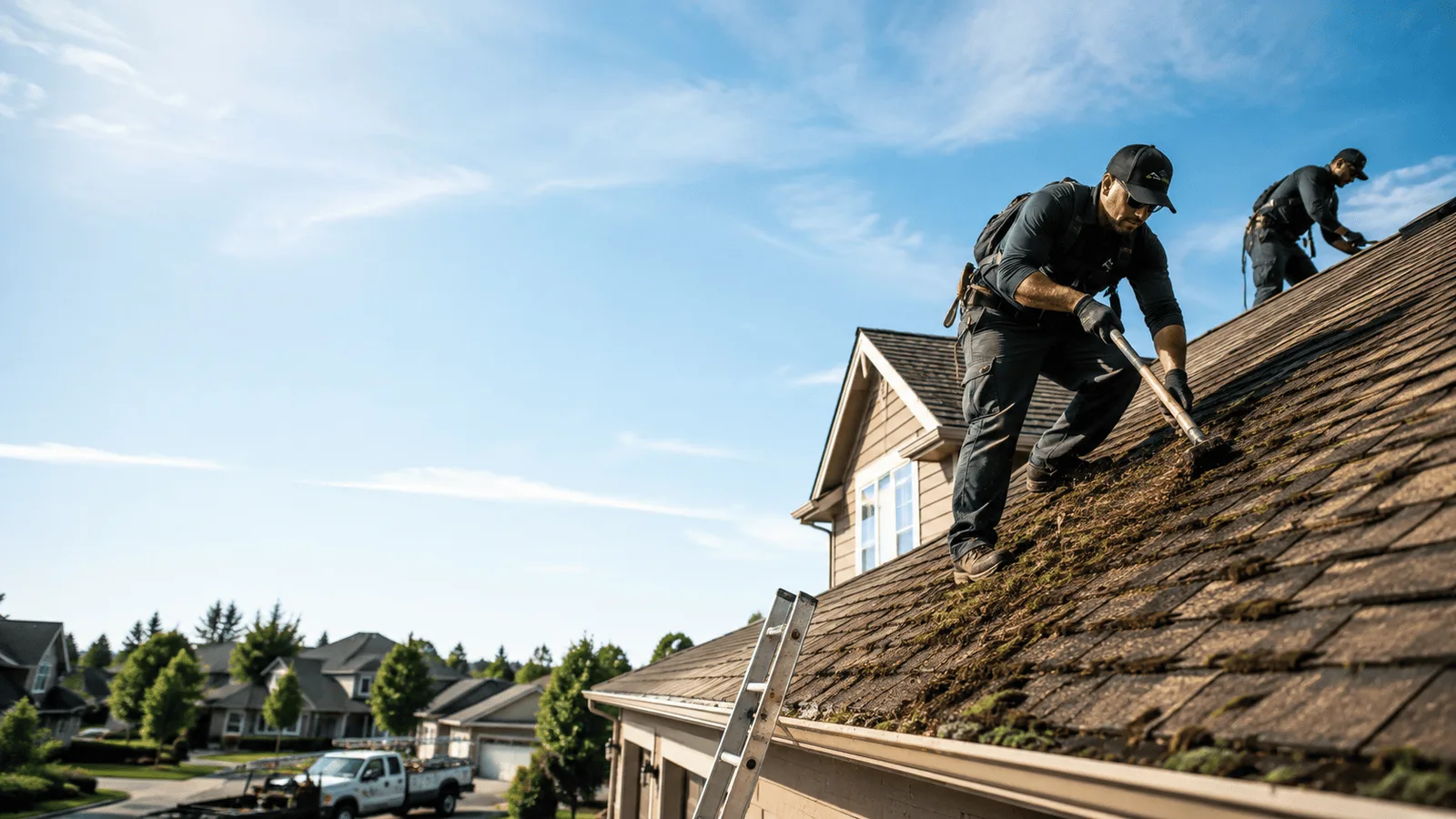 Roof Moss Removal in Everetts, NC near me